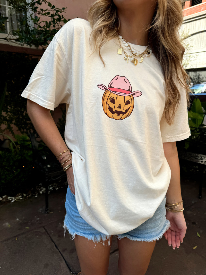 Sunhoney Pumpkin Cowgirl Tshirt