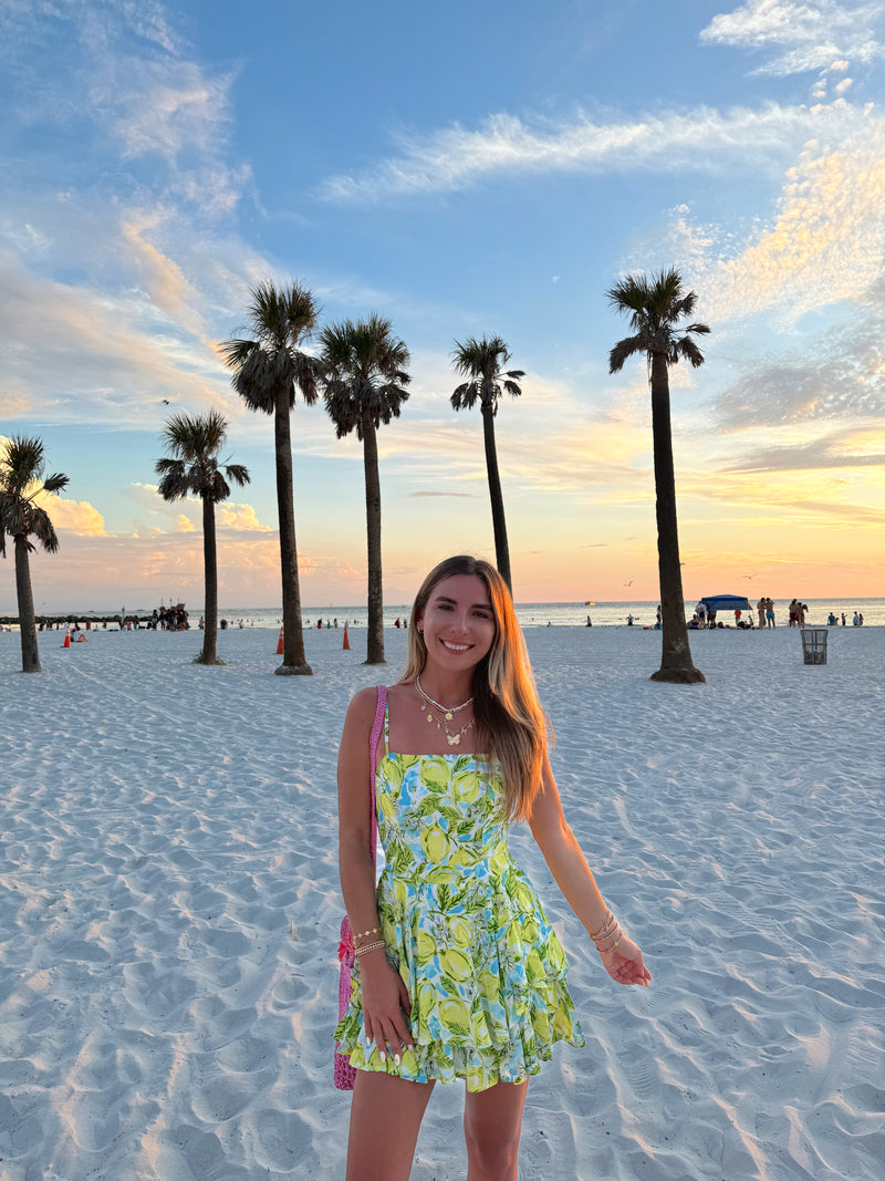 Zest Of Summer Lemon Romper