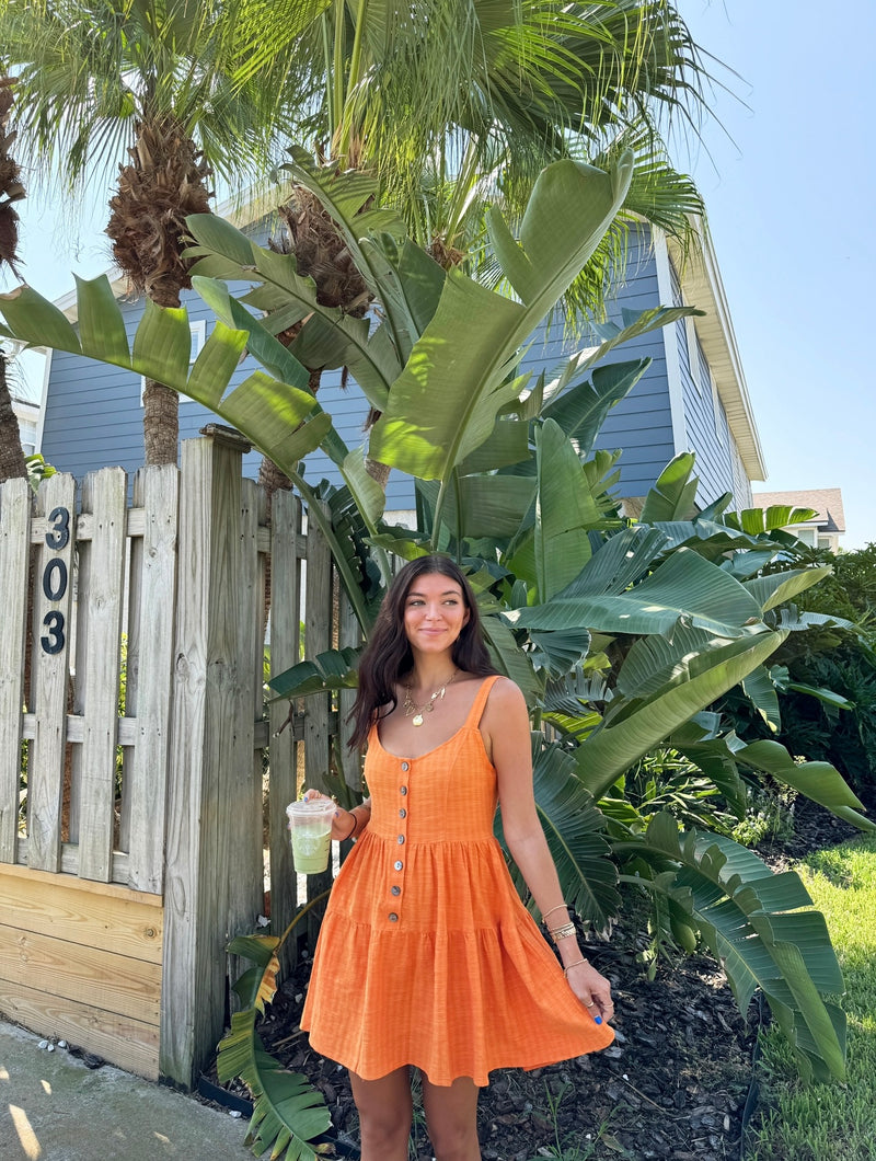 Orange You Glad Mini Dress