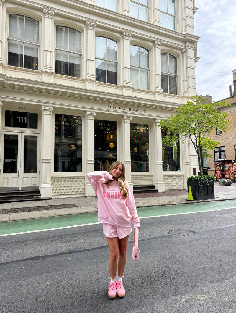 Sunhoney Mockneck Sweat Set