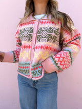 Pink Wonderland Sweater