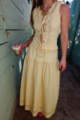 Sunbeam Eyelet Set - Butter Yellow