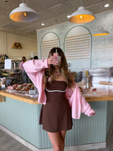 Mocha Please Activewear Dress