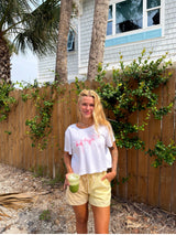 Sunhoney Summer Crop Tshirt