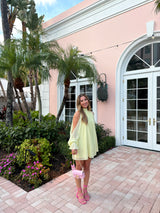 Sunlit Yellow Babydoll Dress