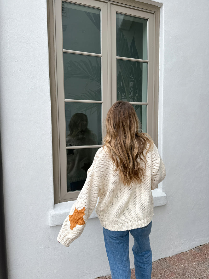 Starry Eyed Ivory Sweater