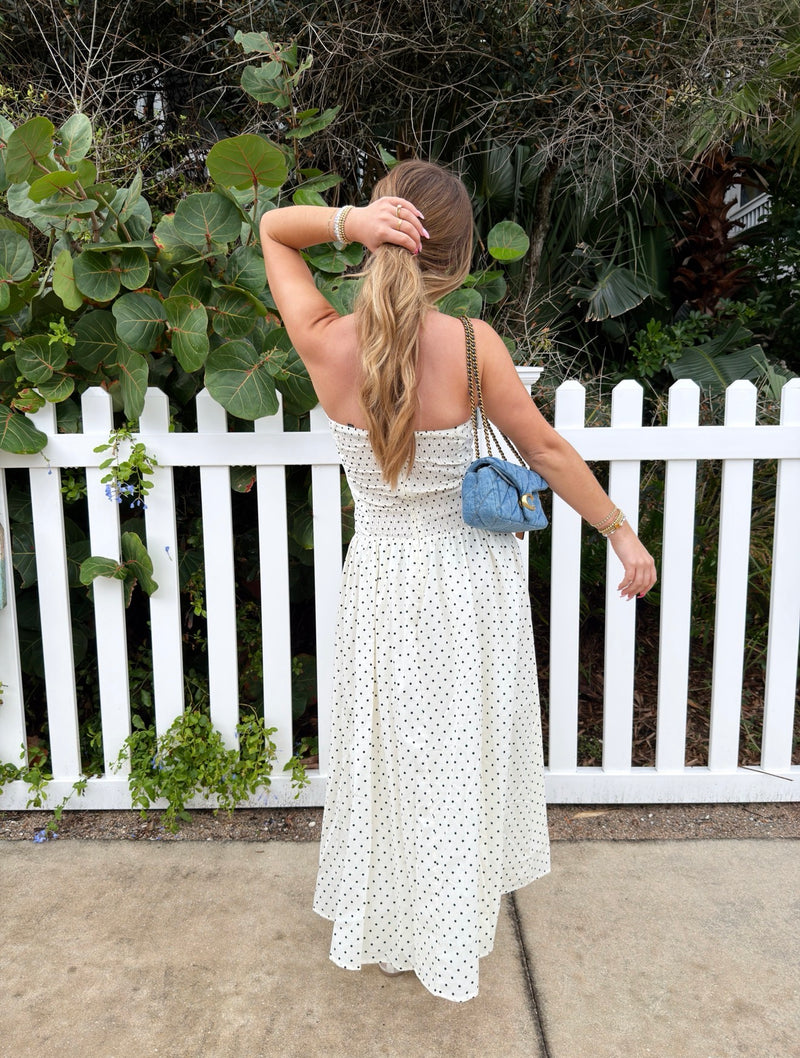 Spot On Polka Dot Midi Dress