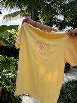 Sunhoney Summer Embroidered T-shirt - Yellow