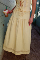 Sunbeam Eyelet Set - Butter Yellow