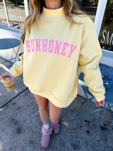 Sunhoney Signature Mockneck - Butter Yellow