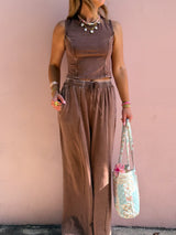 Mocha Latte Sweat Set