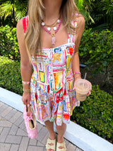 Postcards From Paradise Romper