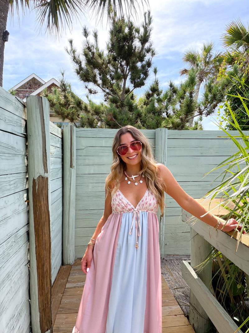 picnic maxi dress Lifes A 100% Polyester Measurements By Anthropologie Long-Sleeve Sheer Color:SYCAMORE Labor Day LWE