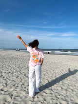Sunhoney Florida Orange Tshirt- Pink