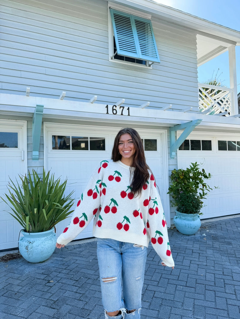 Cherry Bomb Sweater