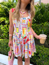 Postcards From Paradise Romper