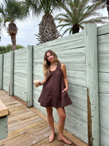 Brown Sugar Mini Dress
