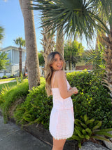 Darling Daydream Pink Gingham Set