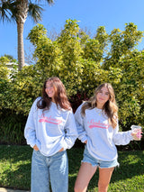 Sunhoney Retro Crewneck Sweatshirt