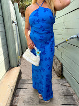 Tidal Bloom Midi Dress