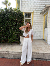 Lavender Haze Linen Top
