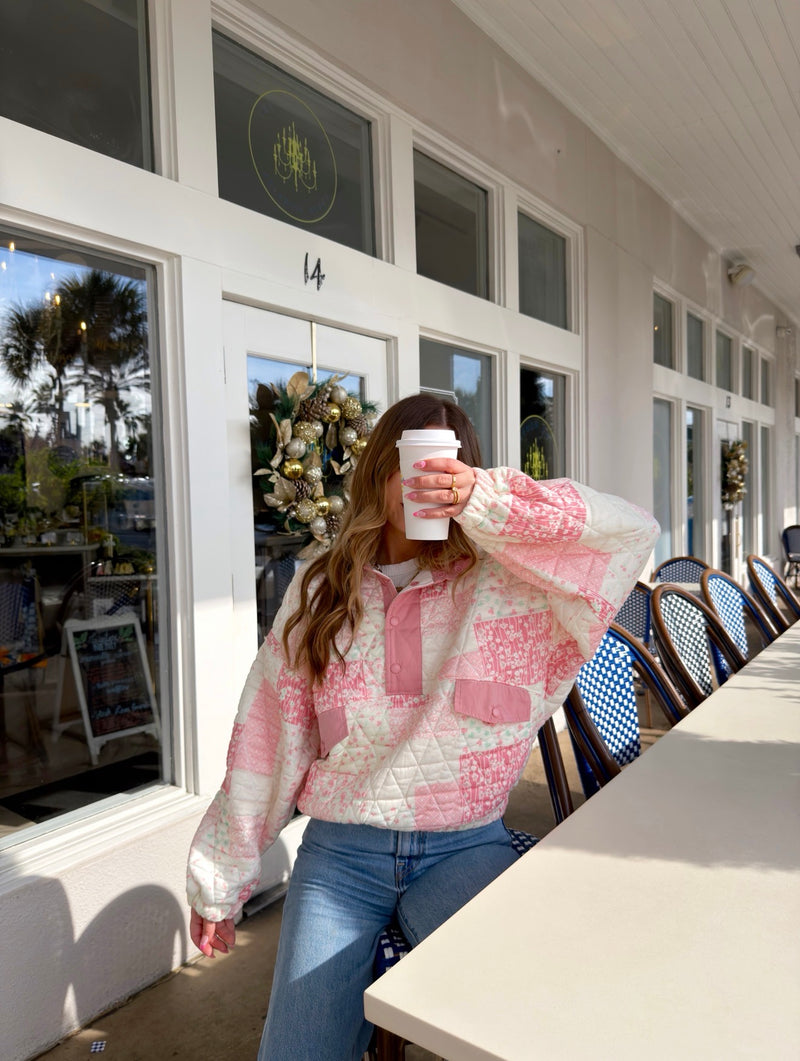 Sugarplum Quilted Jacket