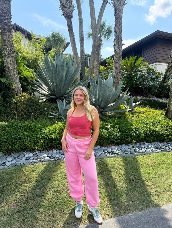 Cloud Nine Pink Sweatpants