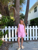 Pink Paradise Eyelet Set