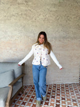 Cherry Bomb Sherpa Vest