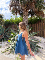 Blue Jean Baby Denim Romper
