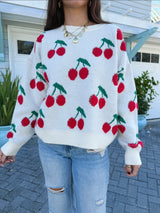 Cherry Bomb Sweater