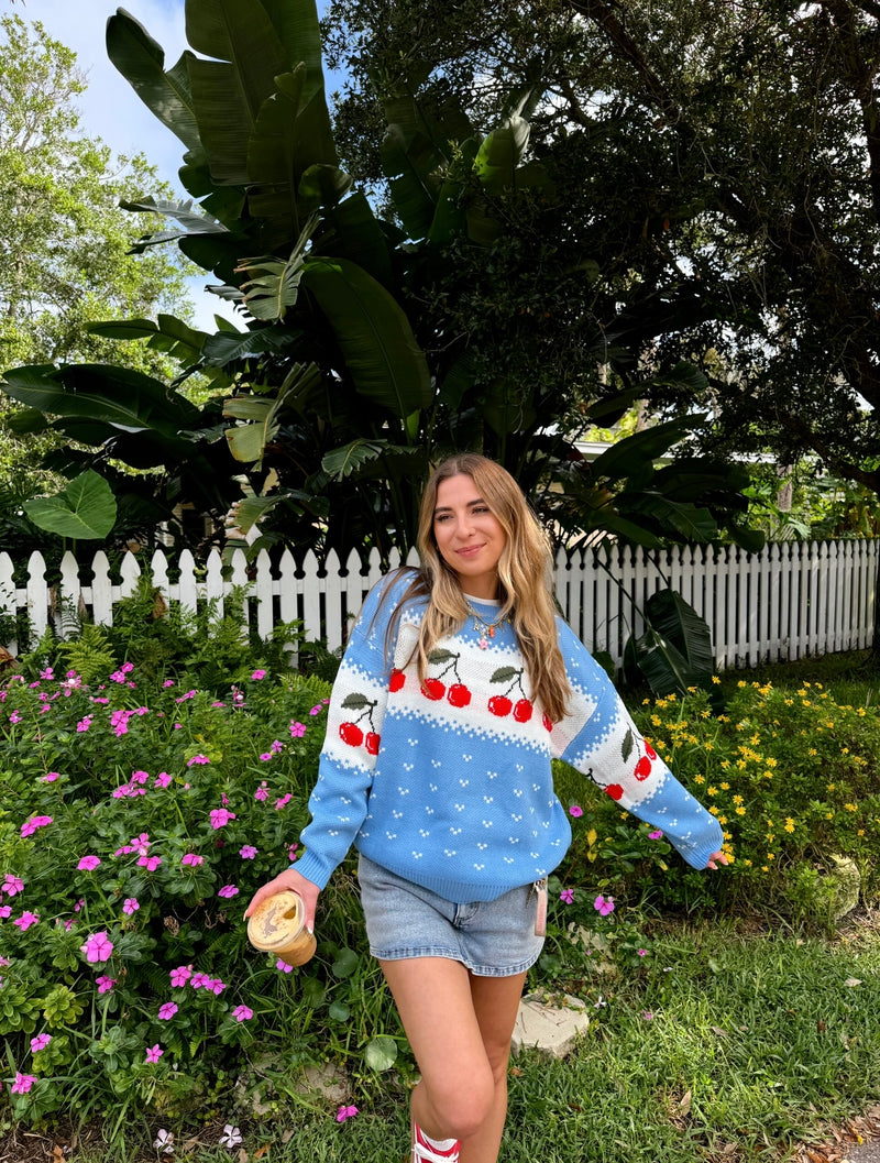 Cherry On Top Sweater
