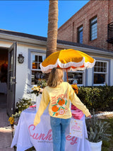 Sunhoney Florida Orange Sweatshirt - Yellow
