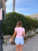 The Honey Girl Knit Top - Pink