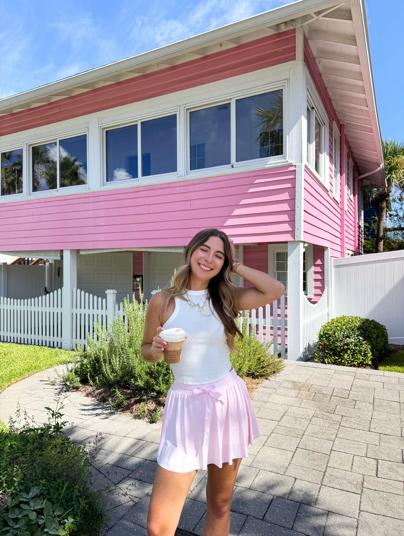 It Girl Pink Skort