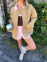 The Sunhoney Girl Barn Jacket