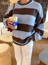Cozy Dreams Striped Chunky Sweater