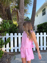 Pink Paradise Eyelet Set