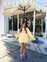 Sunhoney Signature Mockneck - Butter Yellow