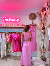Pink Goddess Maxi Dress