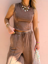 Mocha Latte Sweat Set