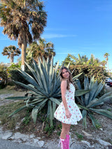 Floral Coastal Cowgirl Bubble Dress