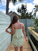 By The Sea Linen Set - Green