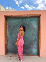 Summer Crush Floral Mesh Dress