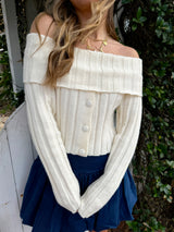 Cozy Off The Shoulder Sweater