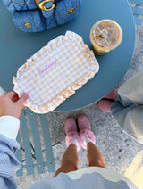 Sunhoney Girl Ruffle Cosmetic Bag