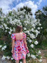 In Bloom Pink Babydoll Dress