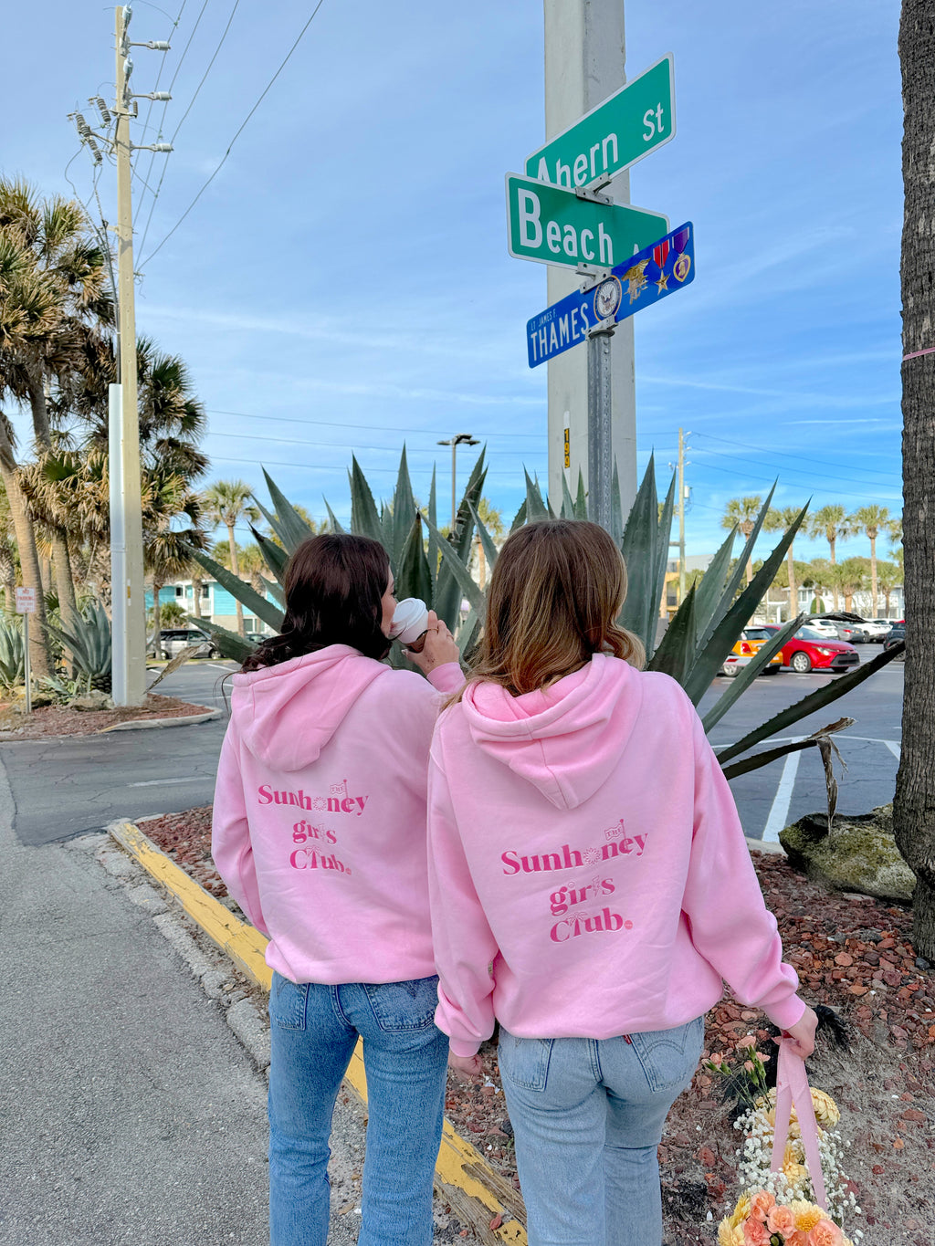 Unisex Sweatshirt Pink Angelina store Honey Bee