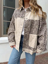 Wild Thing Leopard Corduroy Jacket