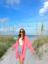 Endless Summer Oversized Shirt - Pink